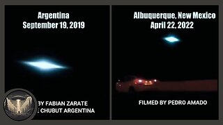Same UFO? Argentina 9/19/19 and New Mexico 4/22/22