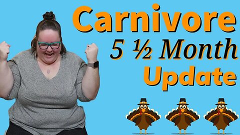 5.5 Month - Carnivore Diet Weight Loss Journey UPDATE!