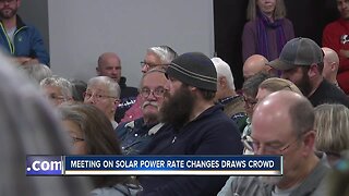 Meeting on solar power rates draws crowd