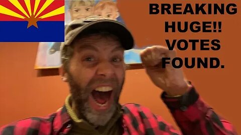 BREAKING MASSIVE!! VOTES FOUND IN ARIZONA!!