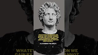 Alexander the great Quotes that will change your life. #shorts #quotes