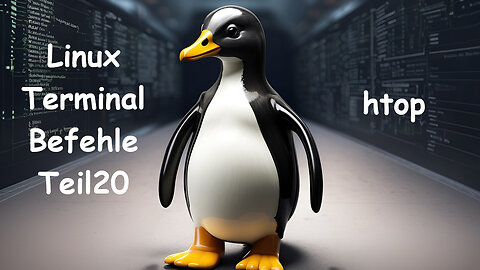 Linux Terminal Kurs Teil 20 - htop System Übersicht