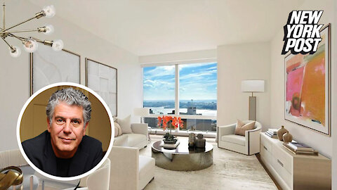 Anthony Bourdain's NYC apartment up for rent with $2,200 price cut