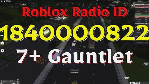 Gauntlet Roblox Radio Codes/IDs