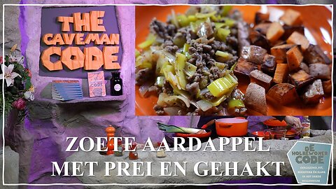 Zoete aardappel met prei en gehakt | Nikko Norte