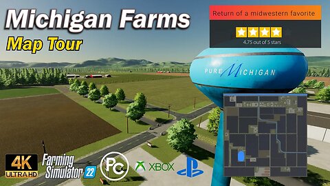 Michigan Farms | Map Review | Farming Simulator 22