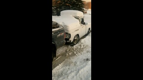 Digging out 1960 Ford F10p