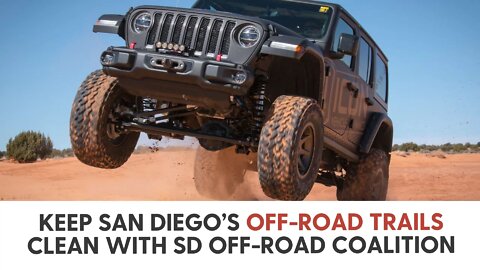 Keep San Diego’s Off Road Trails Clean with SD Off-Road Coalition