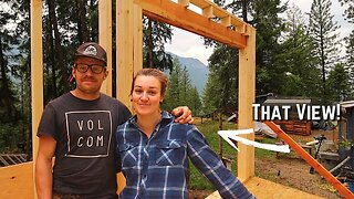 When It Rains, It POURS! | Building An Off Grid Home In The Mountains