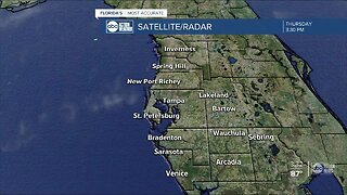 Severe weather possible in the Tampa Bay area Thursday night, Friday morning
