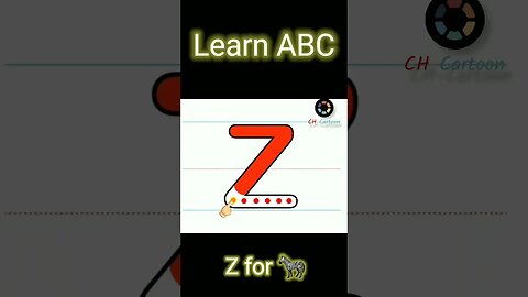 Z for Zebra | abc cartoon | toddler videos | CH-Cartoon