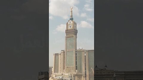 Zamzam Clock Tower, Day Timelapse