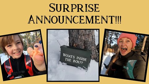 Exciting Announcement | Best Geocache Surprise!!!