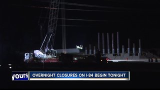 I-84 overnight closures