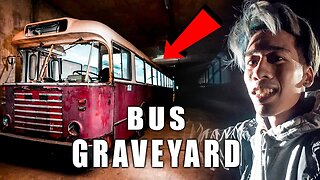 Abandoned Vintage Bus Graveyard Found Underground - 1000's BUSSES FOUND