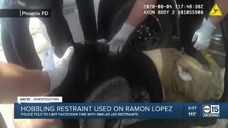 Hobbling restraint used on man who died in Phoenix police custody