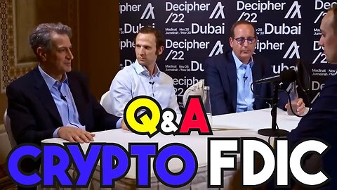Crypto Lawyer There is NO Such this as Crypto FDIC Insurance
