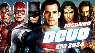 Jogando em live DC Universe Online em 2024, ainda diverte #dcuo