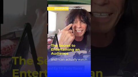 Rudy Sarzo of Quiet Riot explains the secret to entertaining the audience #podcast