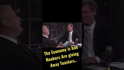 Rodney Dangerfield - The Economy is bad, hookers are giving away toasters