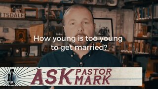 How young is too young to get married?