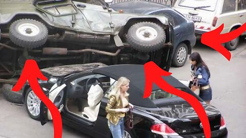 Funny Parking FAILS 🚗 Painful to watch | Funny Fails best of Compilation