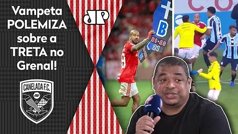 "DESRESPEITO? Se eu fosse o Patrick, teria..." Vampeta POLEMIZA sobre TRETA em Inter x Grêmio!