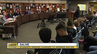 Students demand changes to address racism