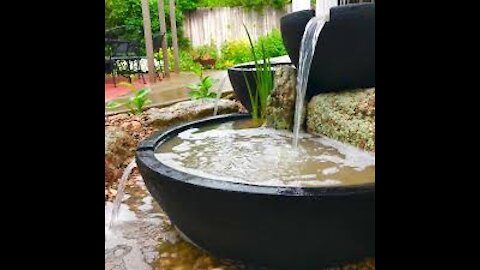 Decorative Fountains - Sawyer Waterscaping
