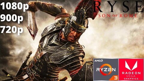 Ryse: Son of Rome - Ryzen 3 3200G Vega 8 & 16 GB RAM/8 GB RAM/1X8 GB RAM