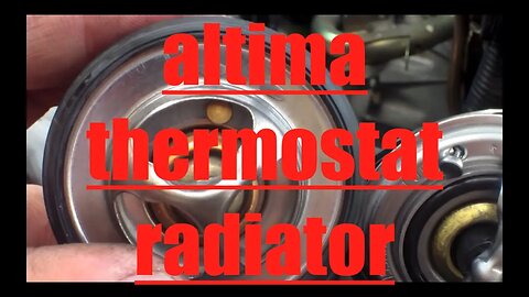 Radiator & 2 Thermostats Replacement '02-'06 Nissan Altima √ Fix it Angel