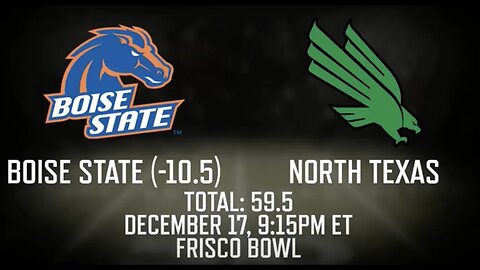 Boise State vs North Texas Prediction and Picks | Frisco Bowl Betting Advice and Tips | December 17
