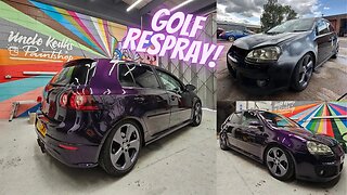 Volkswagen Golf Reborn With @FULLDIP Liquid Wrap Respray