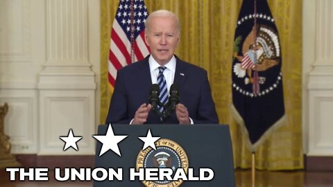 President Biden Holds a Press Conference on the Russian Invasion of Ukraine