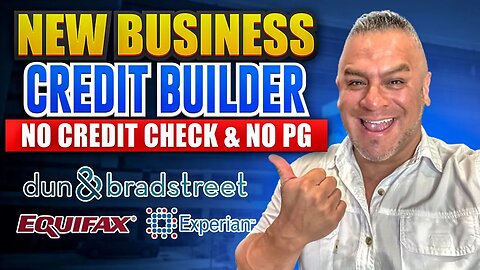 New Business Credit Builder | No Credit Check | No PG | Financial Tradeline | Business Credit
