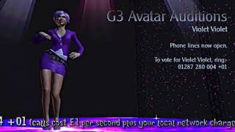 The G3 Avatar Auditions