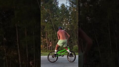 STOMPED IT! *Bmx FlatLand Innovation* #short - Terry Adams