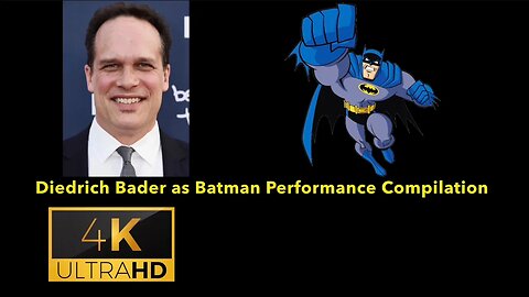 Diedrich Bader as Batman Performance Compilation