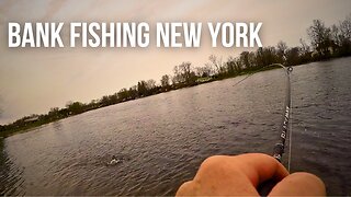 Spring River and Pond Fishing For Bass in New York