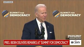 Biden Blames COVID For Inflation, Not Government Spending