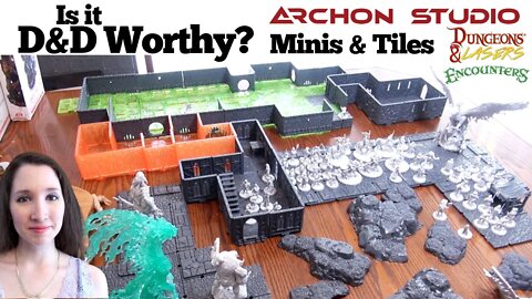 Assembled! Archon Studio Miniatures & Tiles for Dungeons & Dragons