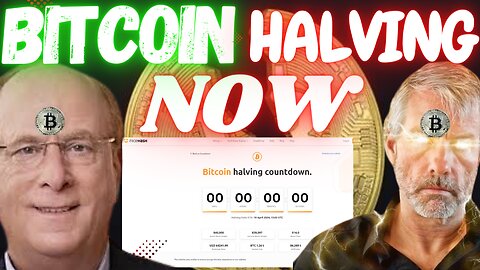 ✅Understanding Bitcoin Halving: What You Need to Know💯 Bitcoin Halving Starting NOW✔️💲