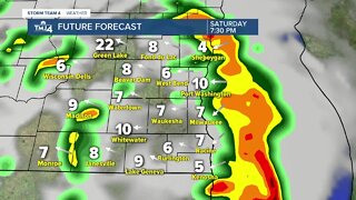 Warm, humid weekend ahead with a chance of storms