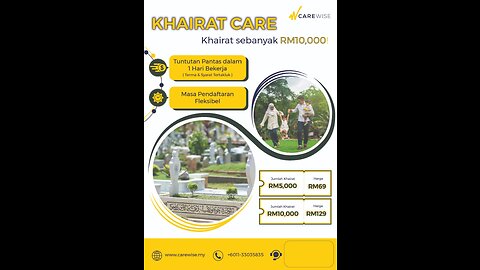 CareWise Malaysia Lauching Takaful Product "KHAIRAT CARE"