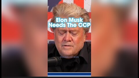 Steve Bannon Stopped Elon Musk From Taking Your Tax Money - 11/17/23