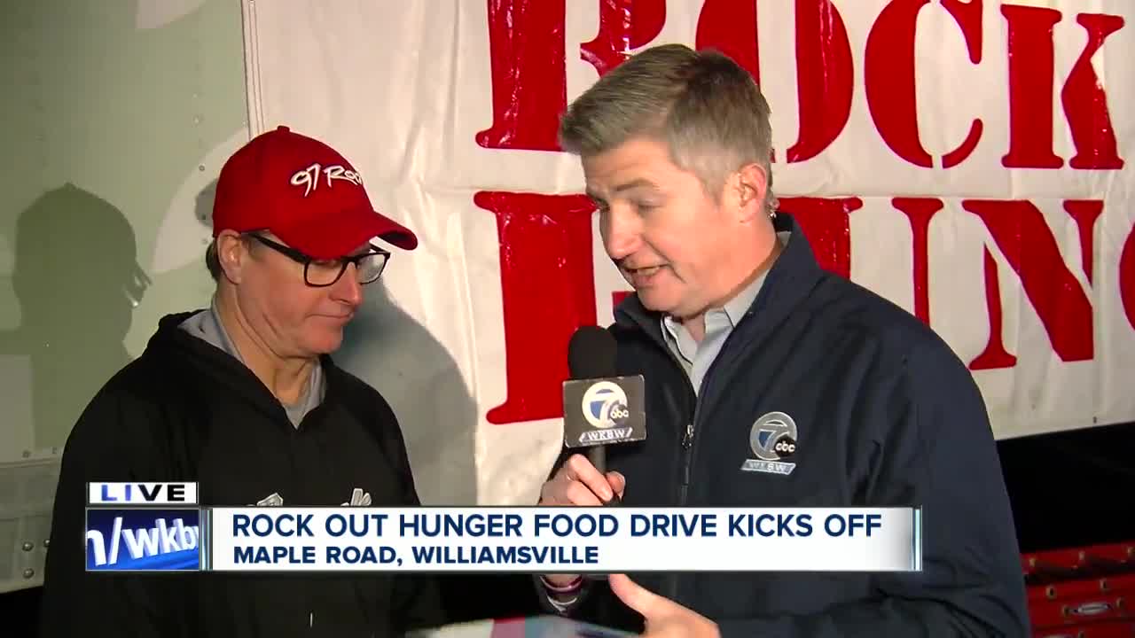 Jeff Russo joins DJ Jickster for the kickoff of Rock Out Hunger