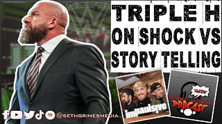 Triple H on Storytelling in Wrestling | Clip from Pro Wrestling Podcast Podcast | #tripleh #wwe