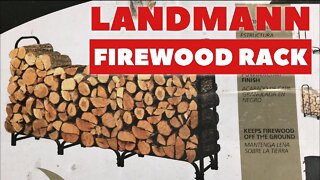 Landmann 8 Foot Firewood Rack with Cover Review