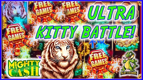 UNBELIEVABLE ULTRA KITTY BATTLE ROYAL! Mighty Cash Tiger Roar Slot COMEBACK SESSION!