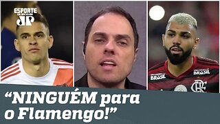 "Pode colocar 2 Rivers contra o Flamengo que TOMA CHUMBO!", dispara repórter